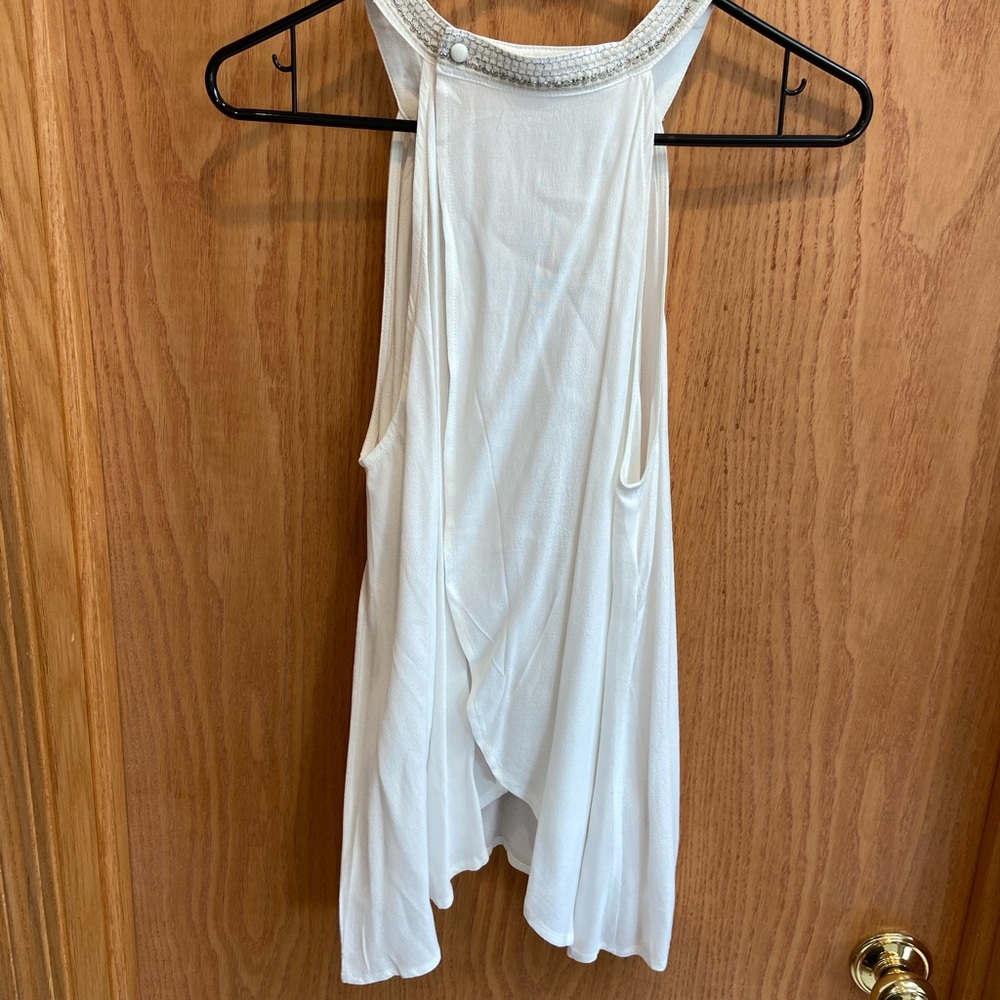 White tank top